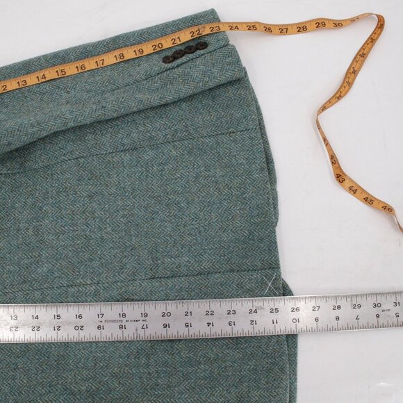 NWT J Crew Parke Blazer Womens 0 Moon British Herringbone Wool One Button green - Picture 8 of 14